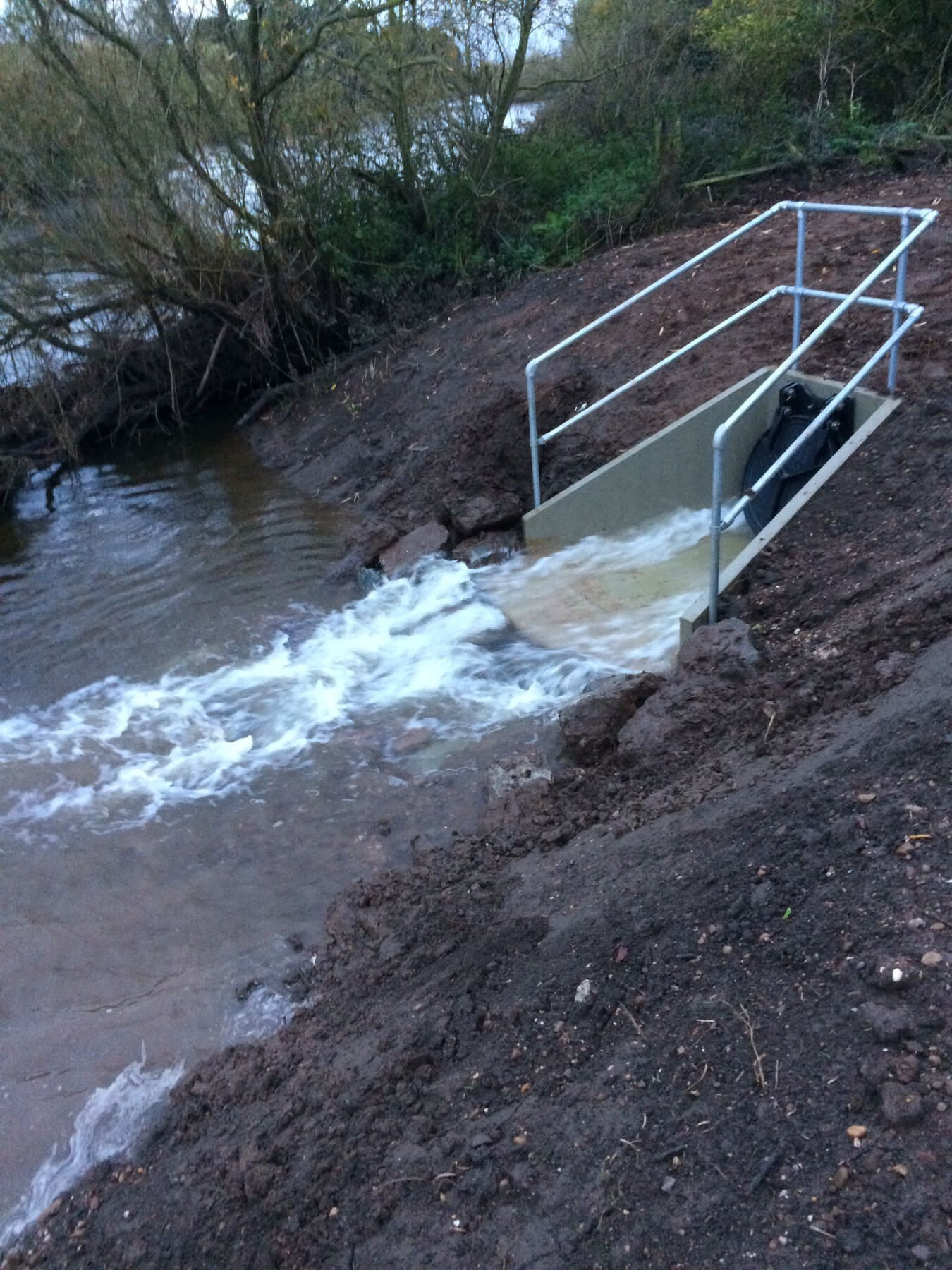 River Trent outfall completed