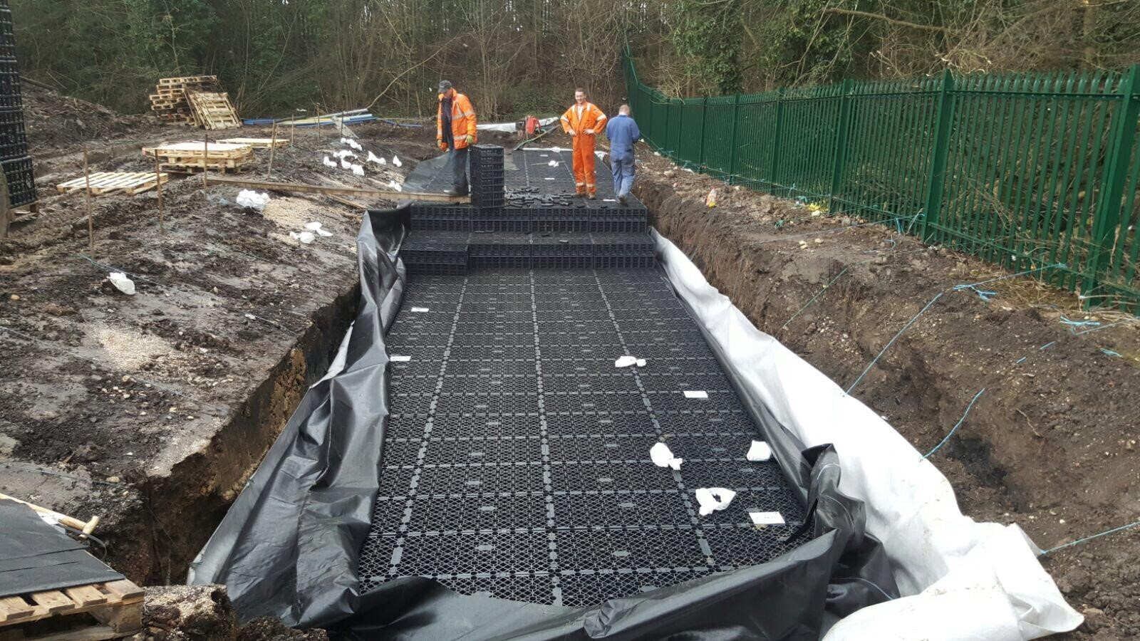 Rainwater Underground Storage - SuDS