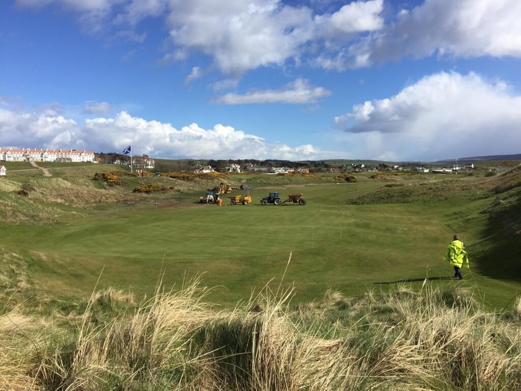 Course redevelopment works at Trump Turnberry Golf Resort