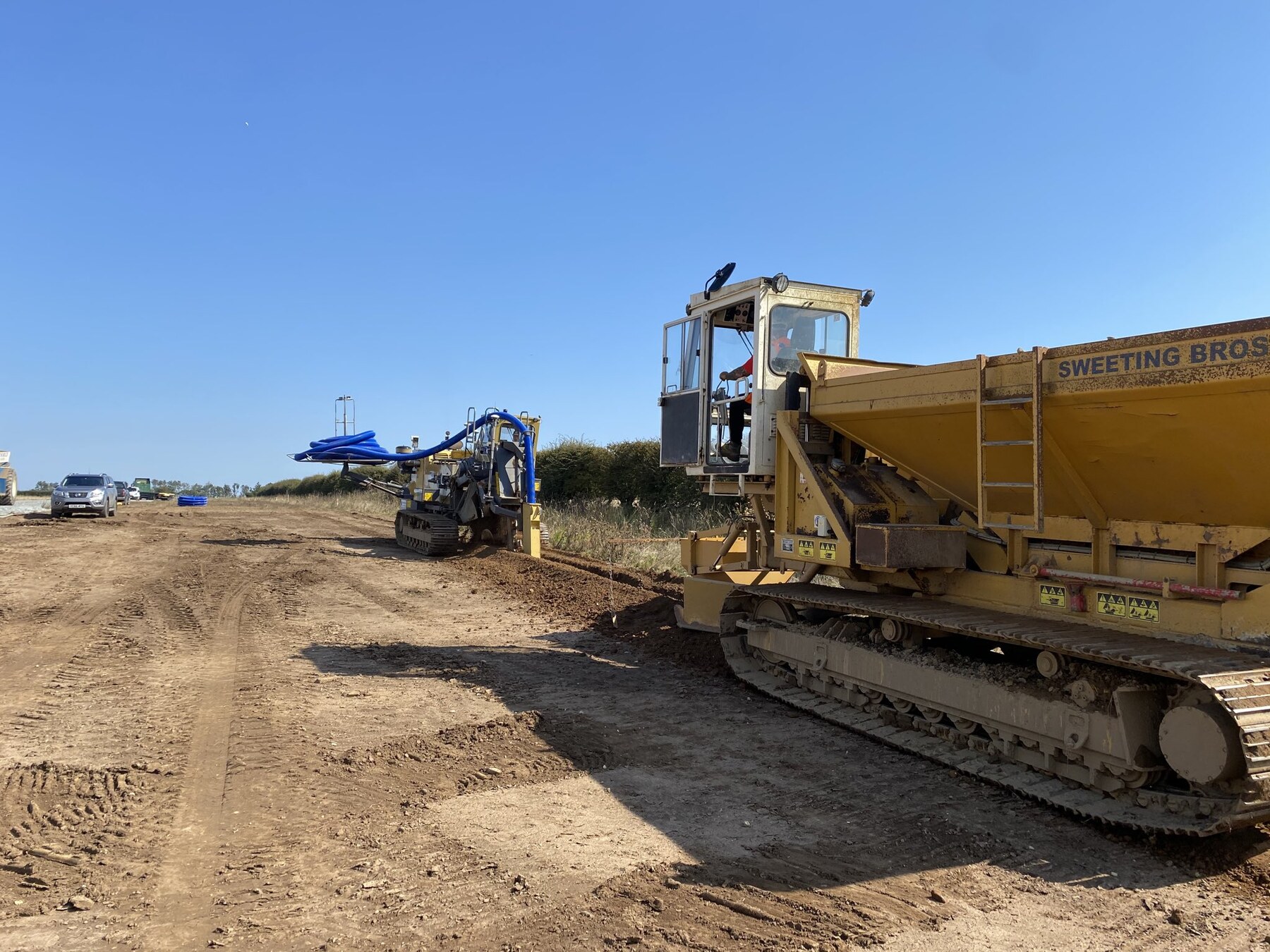 Utility Pipeline Pre & Post Construction Land Drainage